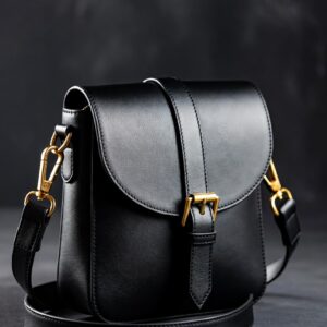 genuine leather crossbody bag